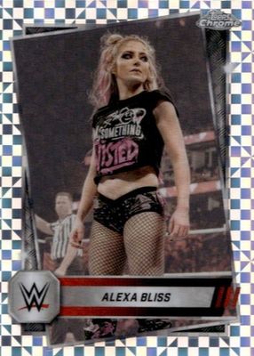 2025 Topps Chrome WWE #107 X-Fractor