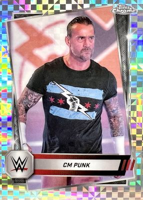 2025 Topps Chrome WWE #98 X-Fractor
