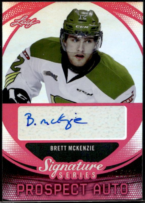 2015 Leaf Signature Series #SP-BM2 Prospects Red /25