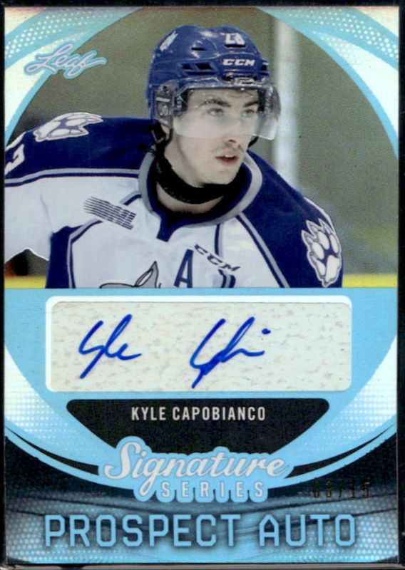 2015 Leaf Signature Series #SP-KC2 Prospects Blue /15
