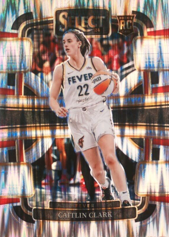 Caitlin Clark 2024 Select WNBA #72 Concourse Silver Flash