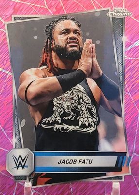 Jacob Fatu 2024 Select WWE #5 Color Wheel /(SSP) Price Guide