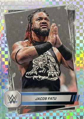 2025 Topps Chrome WWE #100 X-Fractor