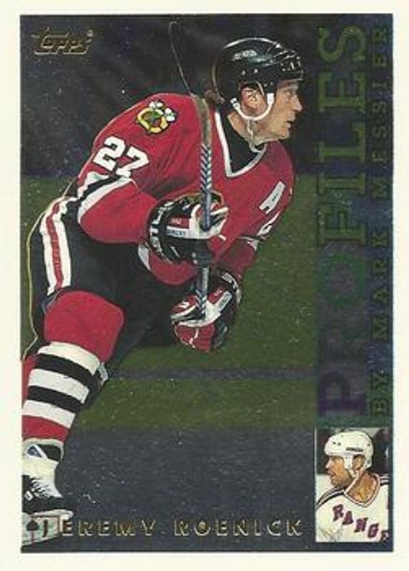 Jeremy Roenick 1995 Topps #PF-8 Profiles Price Guide - Sports Card Investor