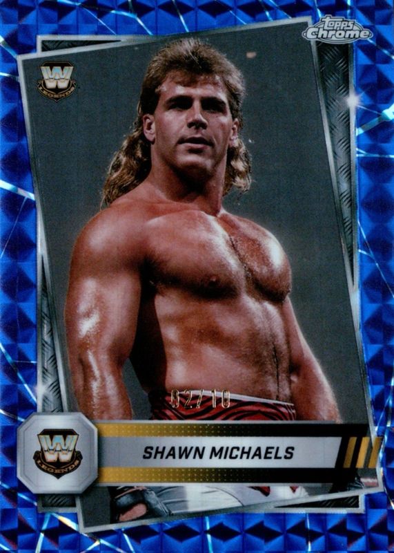 2025 Topps Chrome WWE #188 Purple Geometric Refractor /10
