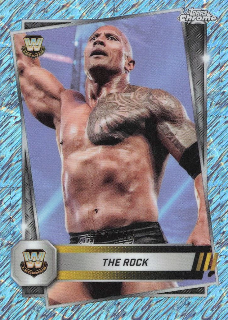 その他 2022 Select WWE The Rock Blue PSA10 2022 Select WWE The Rock Blue PSA10 The Rock 2025 Topps Chrome WWE
