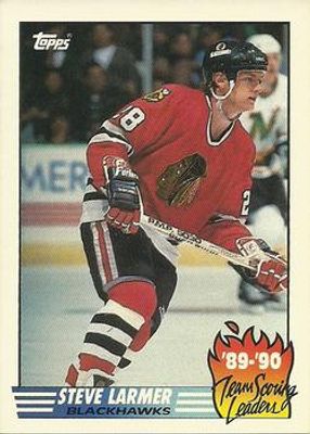 1990 Topps #1 Team Scoring Leaders