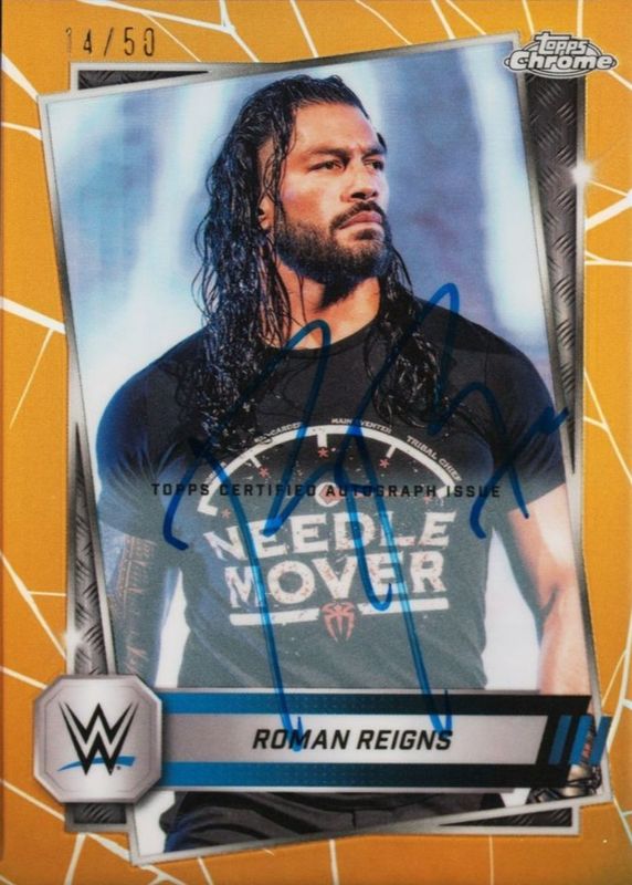 2025 Topps Chrome WWE #CLA-RR Autographs - Gold Refractor /50