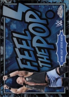 2025 Topps Chrome WWE #FTP-SA Feel the Pop /(SSP)