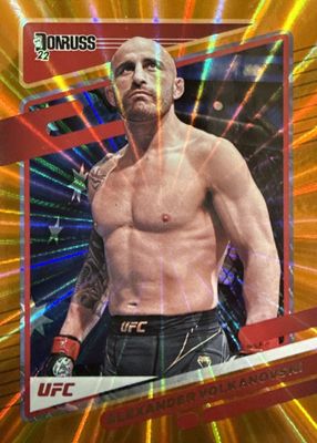 2022 Donruss UFC #23 Holo Orange Laser