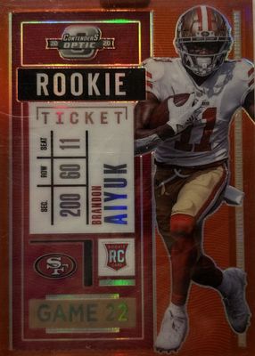 2020 Contenders Optic #62 Red /125