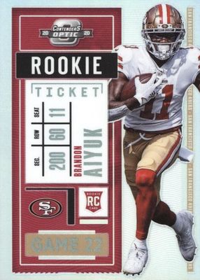 2020 Contenders Optic #62 Silver