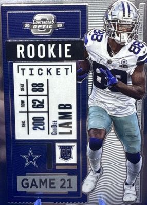 2020 Contenders Optic #65 Base