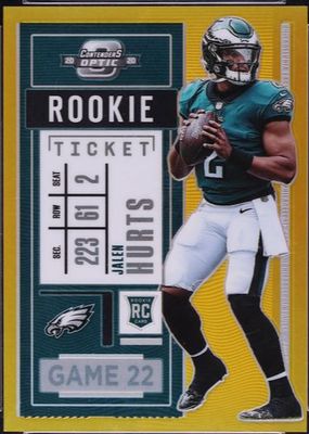 2020 Contenders Optic #77 Gold /10