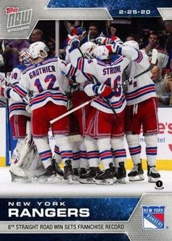 2019 Topps Now NHL Stickers #189 Base