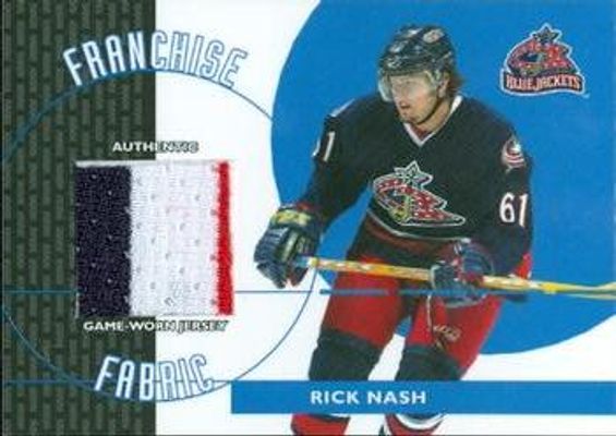2003 Topps Traded & Rookies #FF-RN Franchise Fabrics