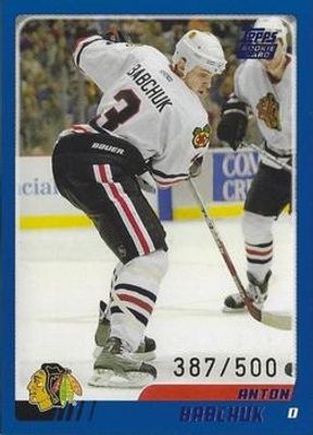 2003 Topps Traded & Rookies #TT164 Blue /500