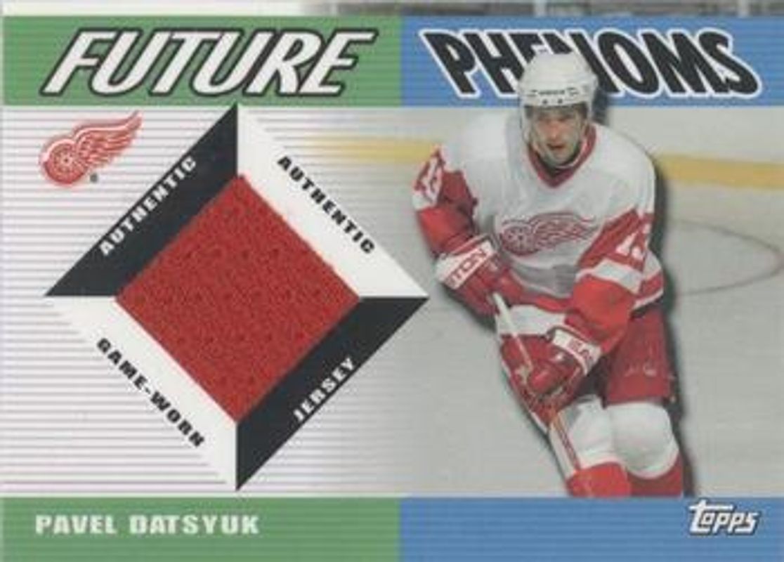 Pavel Datsyuk 2003 Topps Traded & Rookies #FP-PD Future Phenoms Price ...