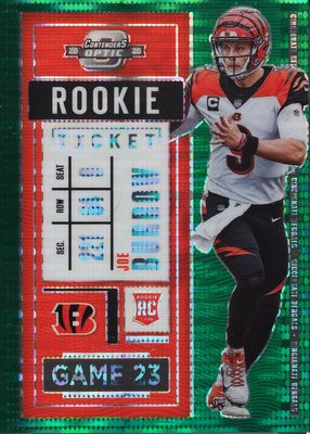 2020 Contenders Optic #81 Green Pulsar /27