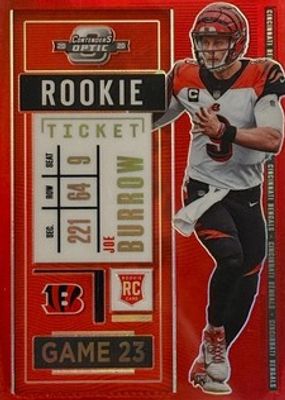 2020 Contenders Optic #81 Red /125