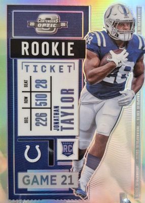 2020 Contenders Optic #82 Silver