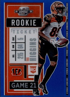 2020 Contenders Optic #92 Blue /99