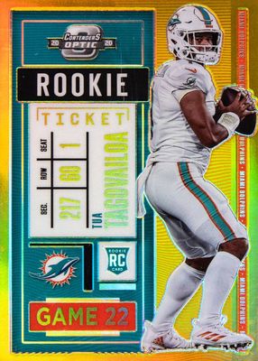 2020 Contenders Optic #93 Gold /10