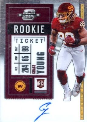 2020 Contenders Optic #102 Rookie Ticket Auto