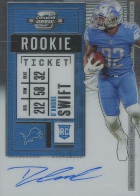 2020 Contenders Optic #115 Rookie Ticket Auto