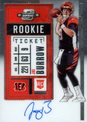 2020 Contenders Optic #101 Rookie Ticket Auto