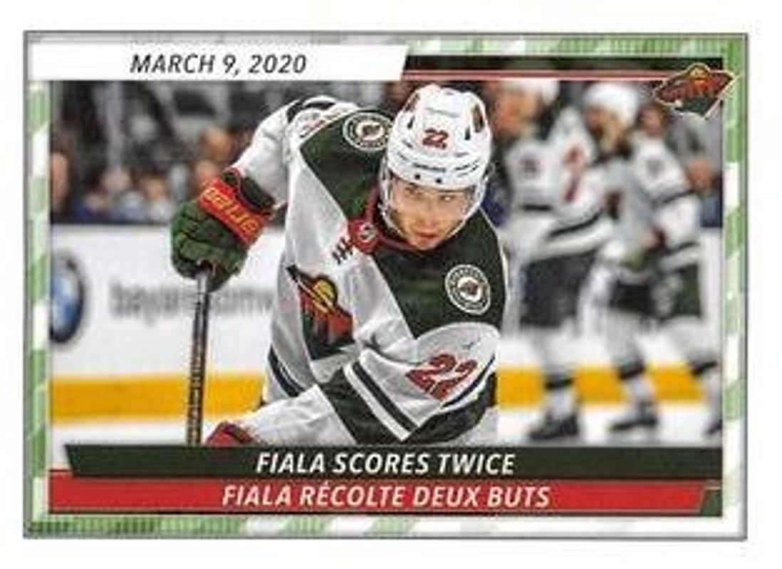 2020 Topps NHL Sticker Collection #240 Base
