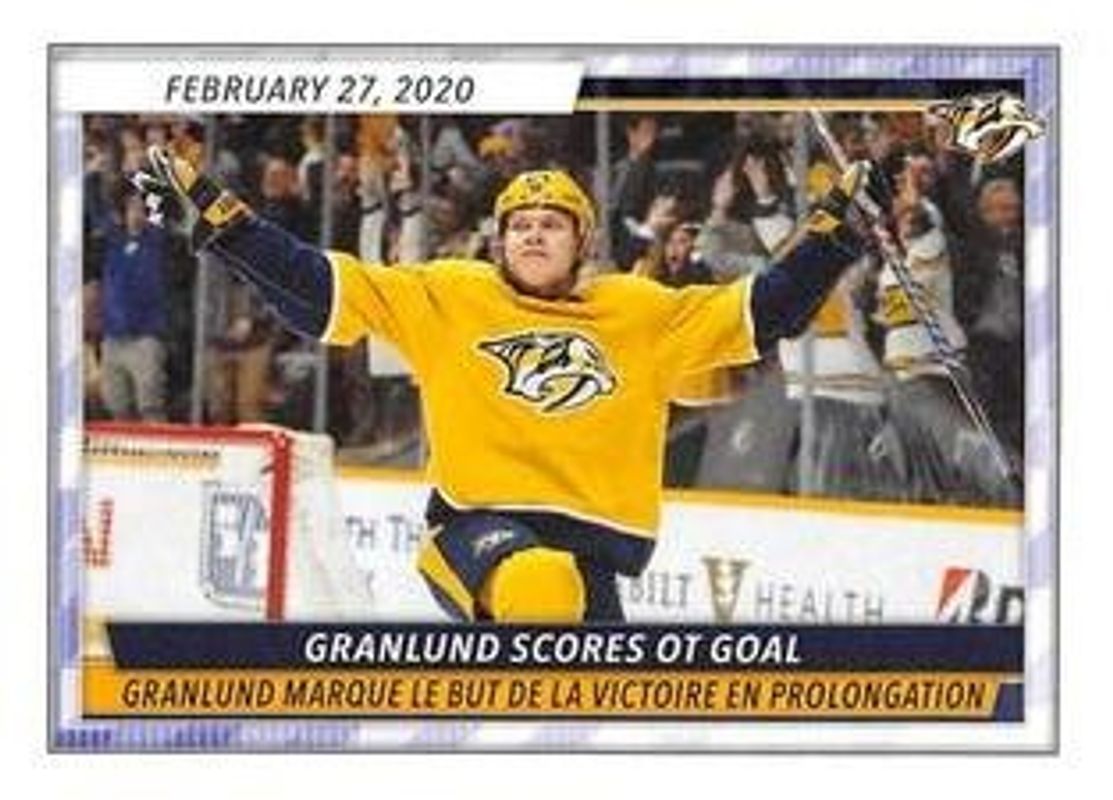 2020 Topps NHL Sticker Collection #274 Base