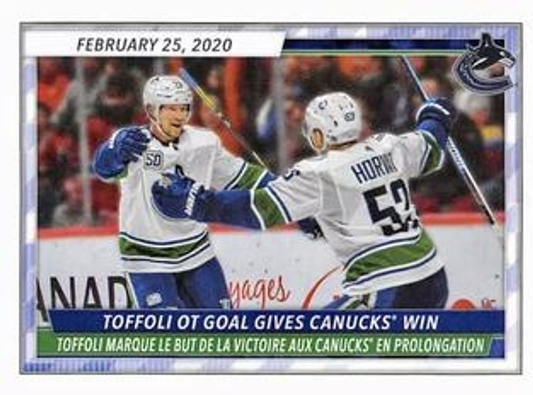 2020 Topps NHL Sticker Collection #461 Base