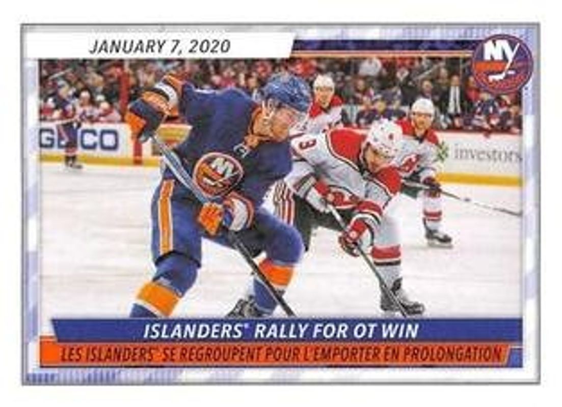 2020 Topps NHL Sticker Collection #308 Base