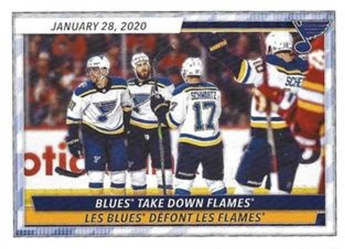 2020 Topps NHL Sticker Collection #410 Base