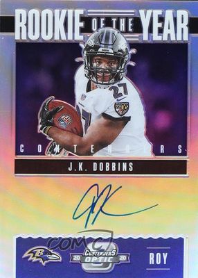 2020 Contenders Optic #ROY7 Rookie of the Year Contenders Autographs /99