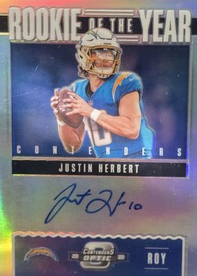 2020 Contenders Optic #ROY12 Rookie of the Year Contenders Autographs /99