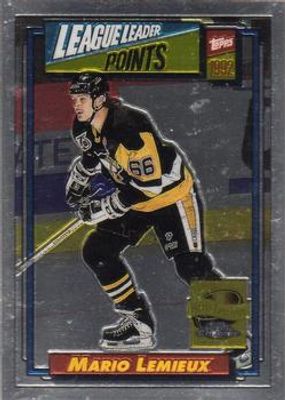 2001 Topps Chrome #8 Mario Lemieux Reprints