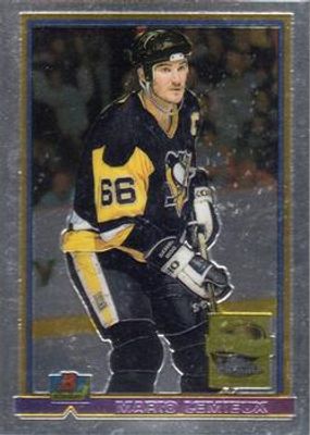 2001 Topps Chrome #10 Mario Lemieux Reprints