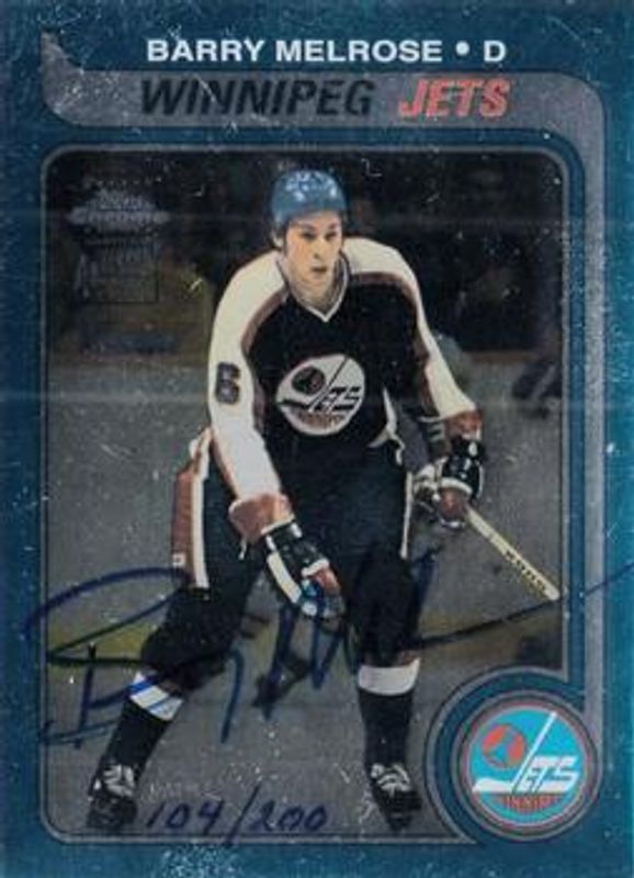 2001 Topps Chrome #3 Rookie Reprints Autographed /200