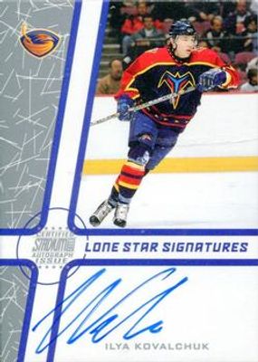 2002 Topps Stadium Club #LS-IL Lone Star Signatures Blue