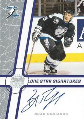 2002 Topps Stadium Club #LS-BR Lone Star Signatures Blue