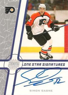 2002 Topps Stadium Club #LS-SG Lone Star Signatures Blue