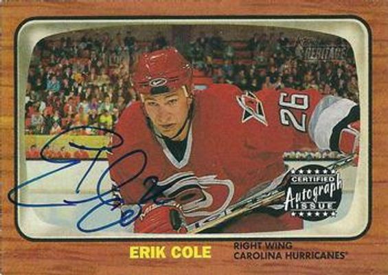 2002 Topps Heritage #RO-EC Autographs Blue