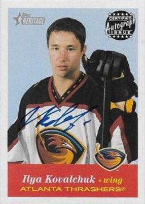 2001 Topps Heritage #A-IK Autographs