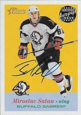 2001 Topps Heritage #A-MS Autographs