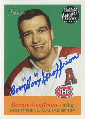 2001 Topps Heritage #A-BG Autographs