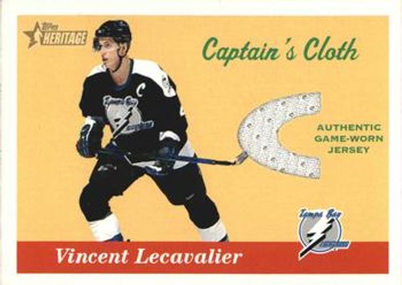 2001 Topps Heritage #CC-VL Captain's Cloth