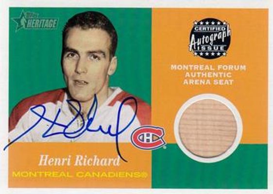 2001 Topps Heritage #AR-HR Arena Relics /100