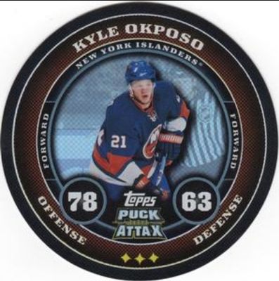 2009 Topps Puck Attax Black Foil